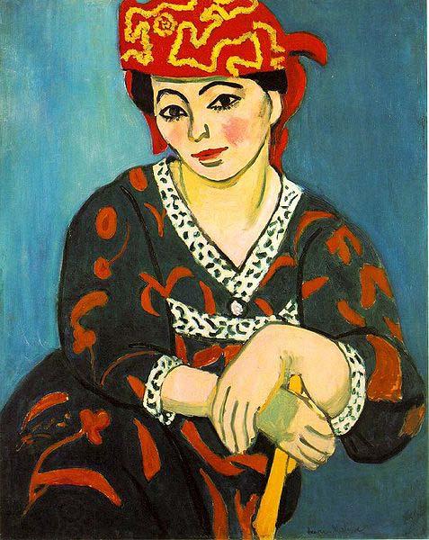 Henri Matisse Madras Rouge oil painting picture